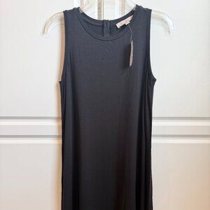 NWT LOFT Black Dress Sleeveless